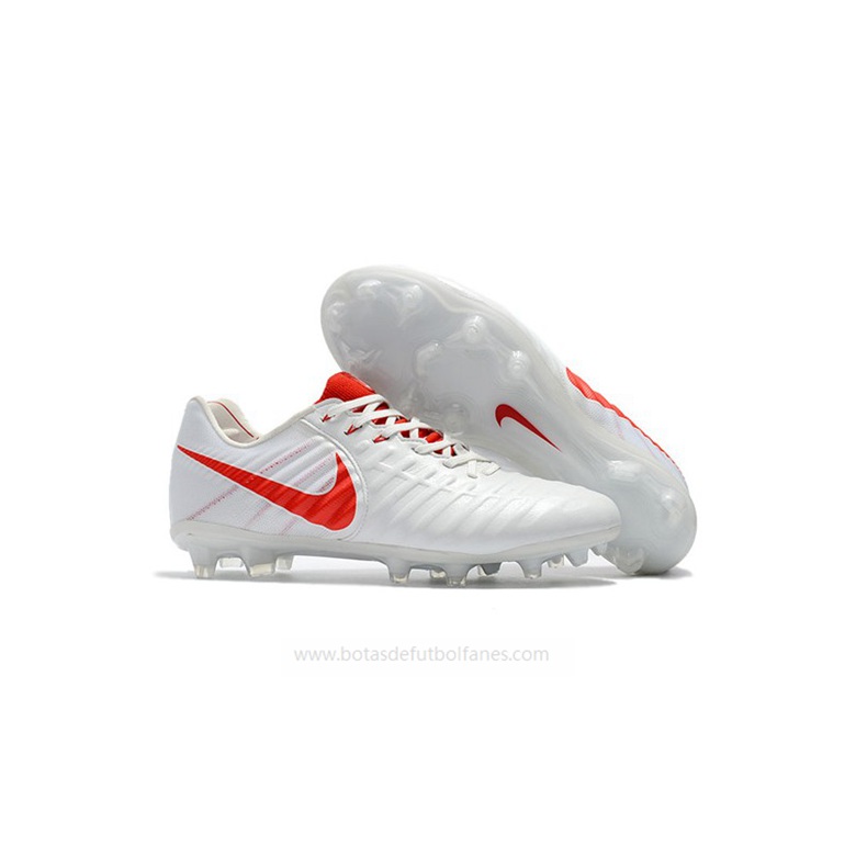 Nike Tiempo Legend VII FG Blanco Rojo